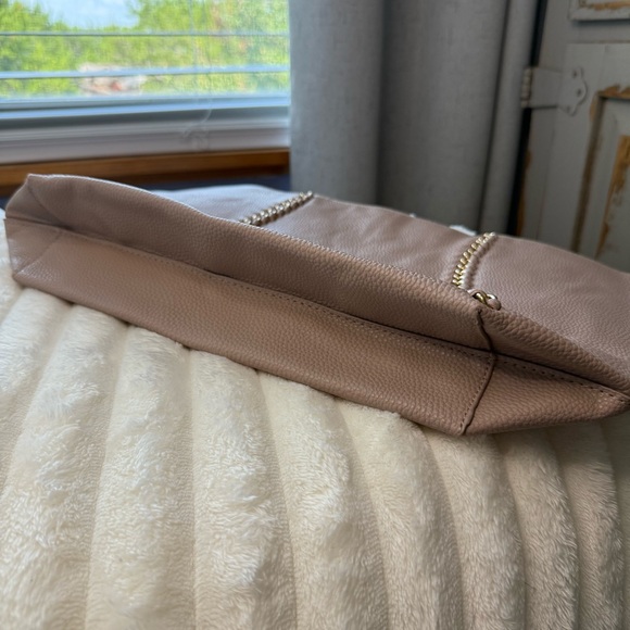 Badgley Mischka Taupe Tote Bag - Picture 8 of 8